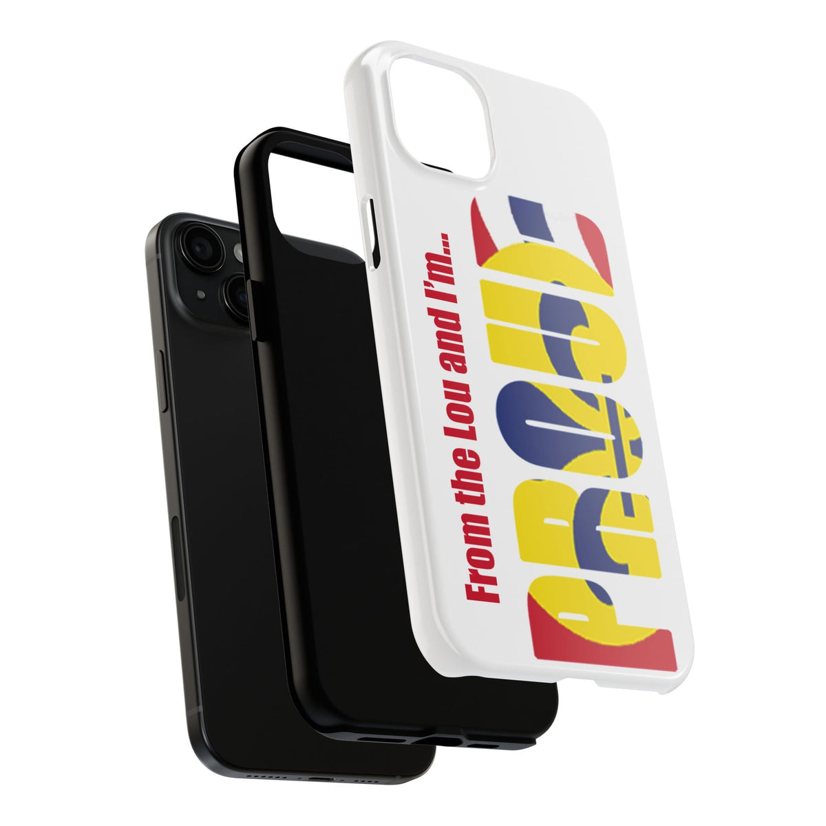 "From the Lou and I'm…" St. Louis Pride Phone Cover Tough Phone Case - 314 Originals