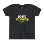 Girl's "Favorite Kid" Retro Yellow & Green Graphic T-Shirt - 314 Originals