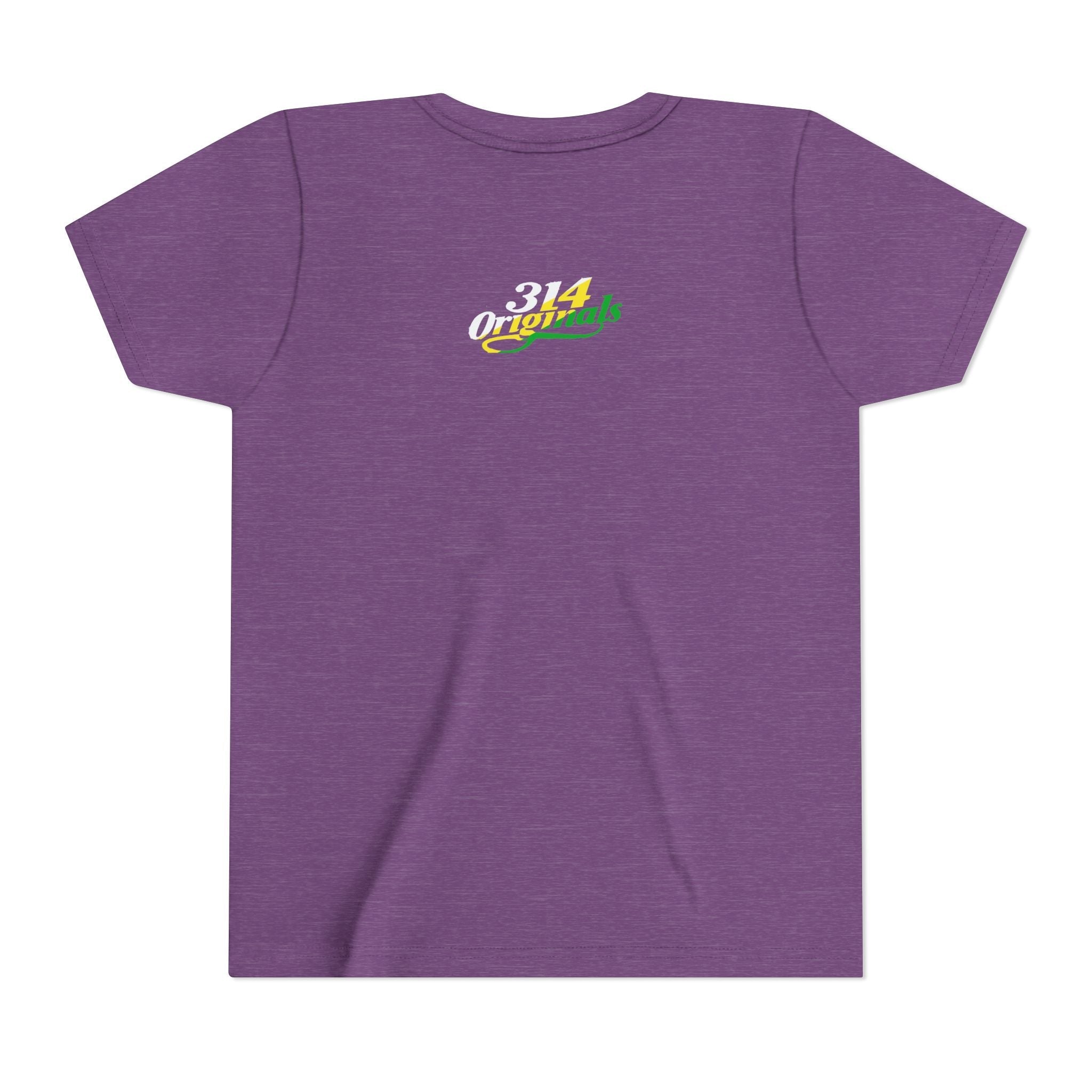 Girl's "Favorite Kid" Retro Yellow & Green Graphic T-Shirt - 314 Originals