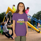 Girl's "Favorite Kid" Retro Yellow & Green Graphic T-Shirt - 314 Originals