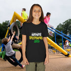 Girl's "Favorite Kid" Retro Yellow & Green Graphic T-Shirt - 314 Originals