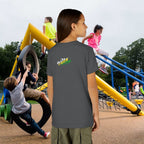 Girl's "Favorite Kid" Retro Yellow & Green Graphic T-Shirt - 314 Originals