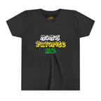 Girl's "Favorite Kid" Retro Yellow & Green Graphic T-Shirt - 314 Originals