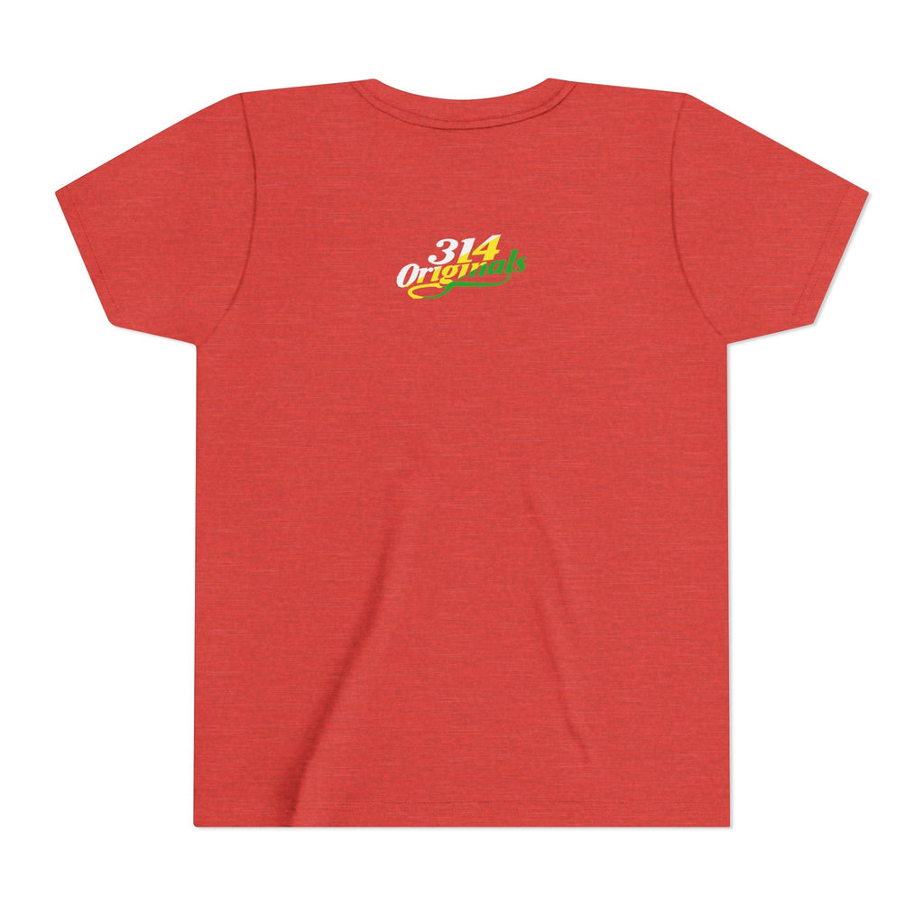 Girl's "Favorite Kid" Retro Yellow & Green Graphic T-Shirt - 314 Originals