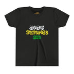 Girl's "Favorite Kid" Retro Yellow & Green Graphic T-Shirt - 314 Originals