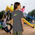 Girl's "Favorite Kid" Retro Yellow & Green Graphic T-Shirt - 314 Originals