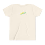 Girl's "Favorite Kid" Retro Yellow & Green Graphic T-Shirt - 314 Originals