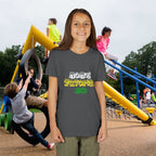 Girl's "Favorite Kid" Retro Yellow & Green Graphic T-Shirt - 314 Originals