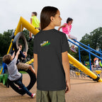 Girl's "Favorite Kid" Retro Yellow & Green Graphic T-Shirt - 314 Originals