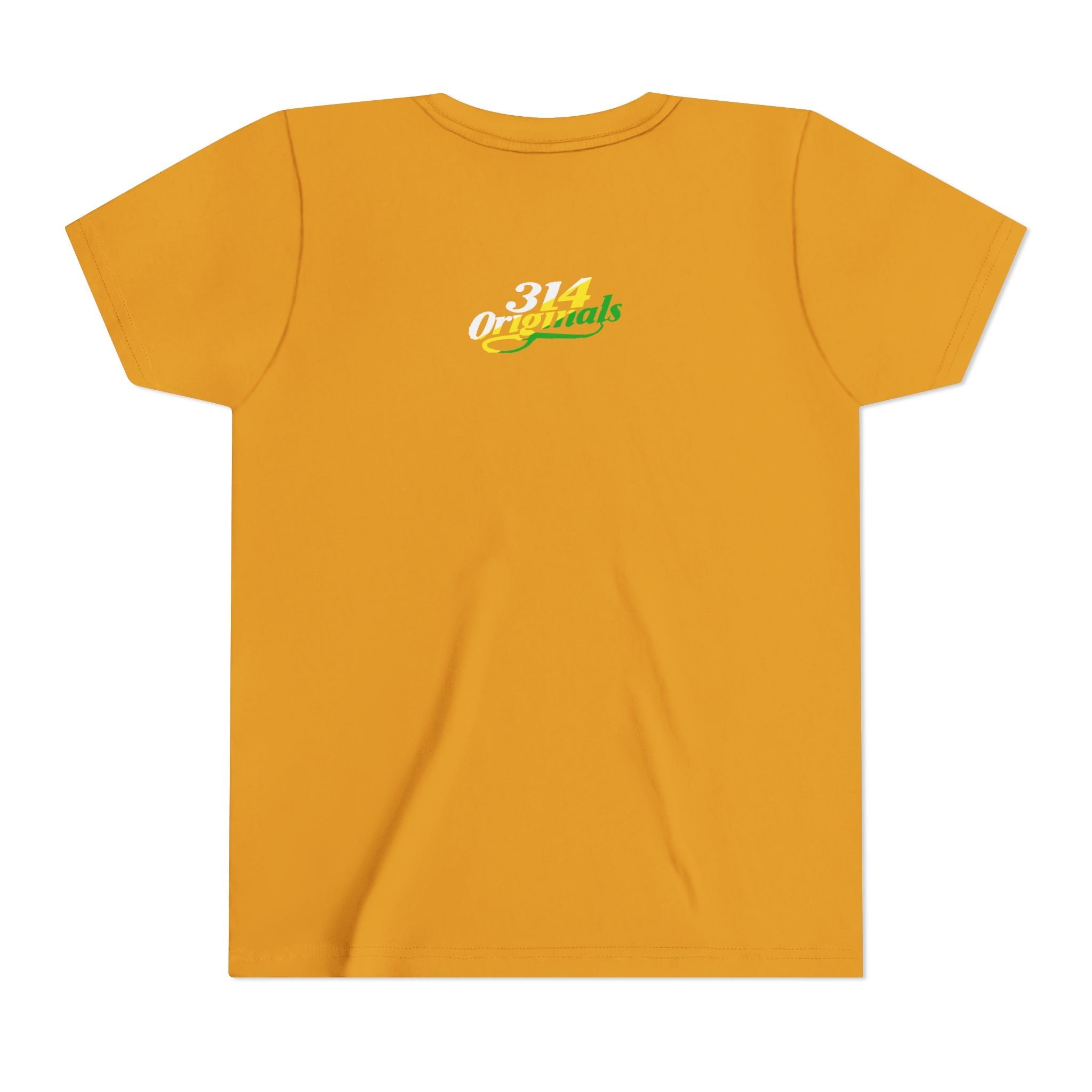 Girl's "Favorite Kid" Retro Yellow & Green Graphic T-Shirt - 314 Originals