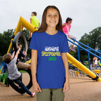 Girl's "Favorite Kid" Retro Yellow & Green Graphic T-Shirt - 314 Originals