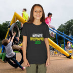 Girl's "Favorite Kid" Retro Yellow & Green Graphic T-Shirt - 314 Originals