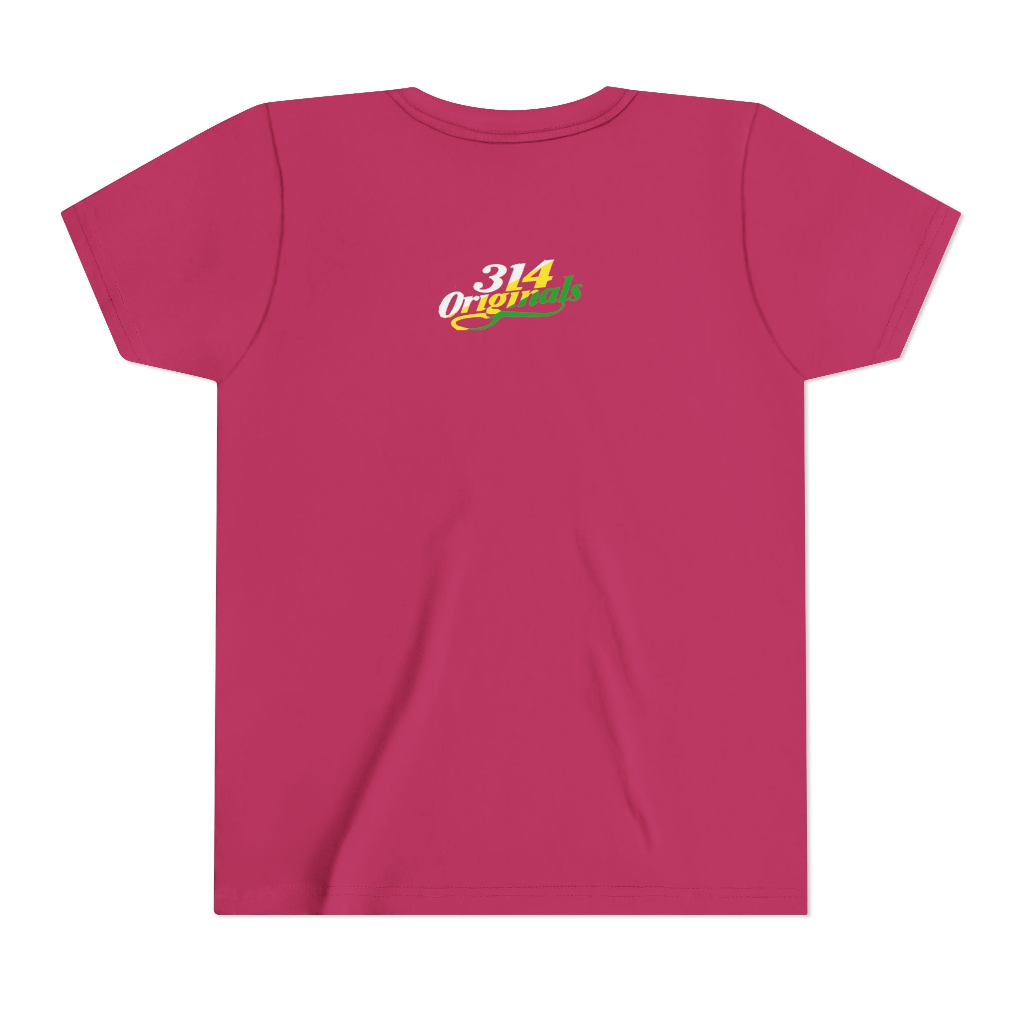 Girl's "Favorite Kid" Retro Yellow & Green Graphic T-Shirt - 314 Originals