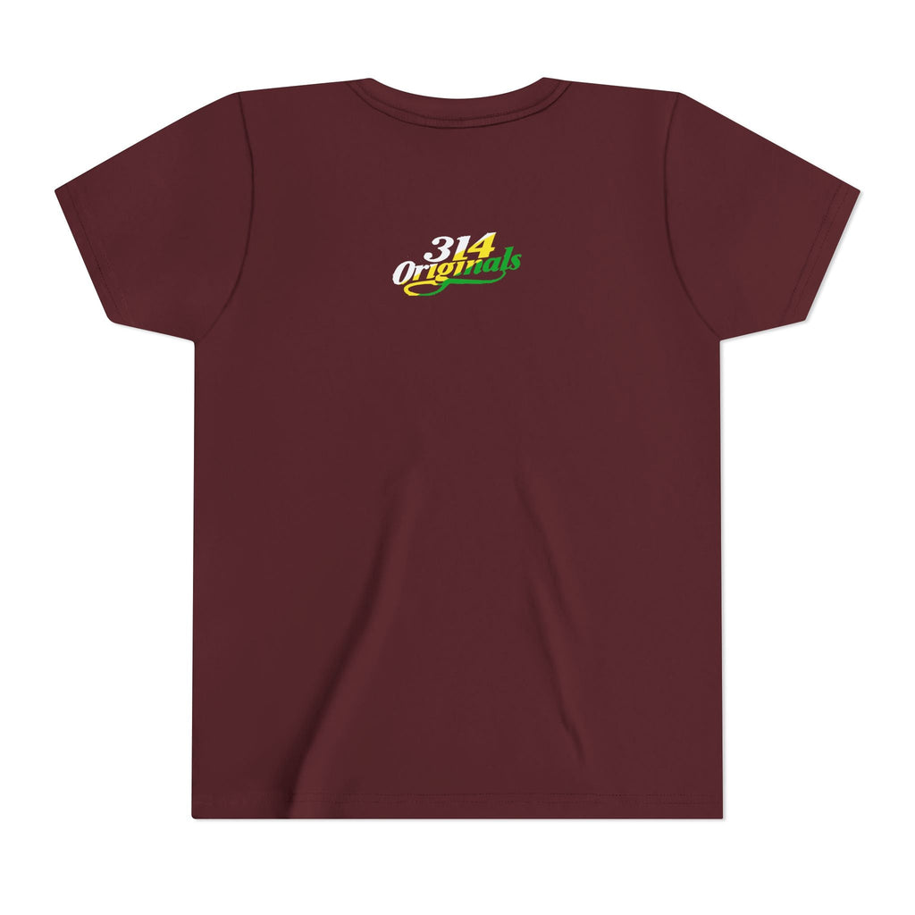 Girl's "Favorite Kid" Retro Yellow & Green Graphic T-Shirt - 314 Originals