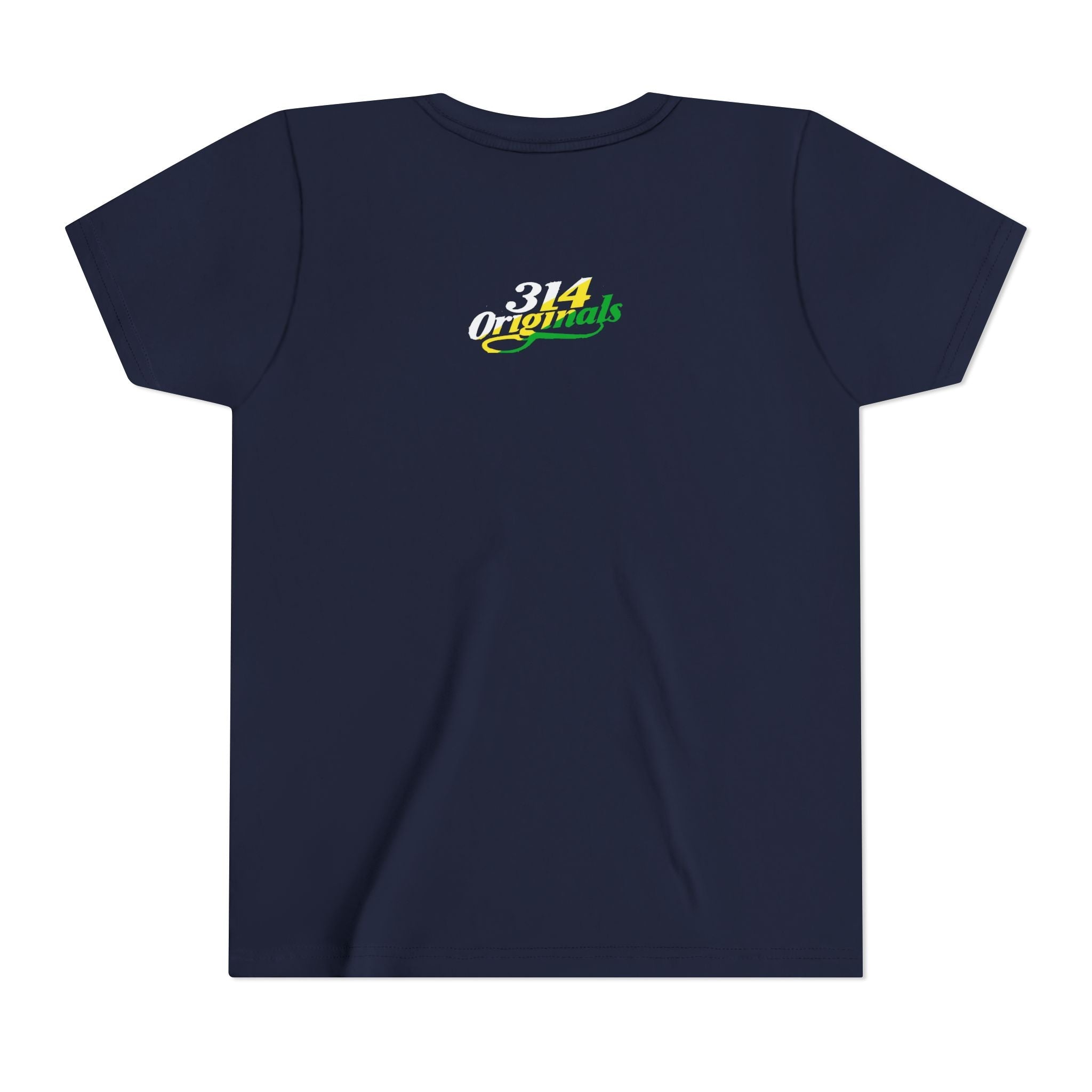 Girl's "Favorite Kid" Retro Yellow & Green Graphic T-Shirt - 314 Originals