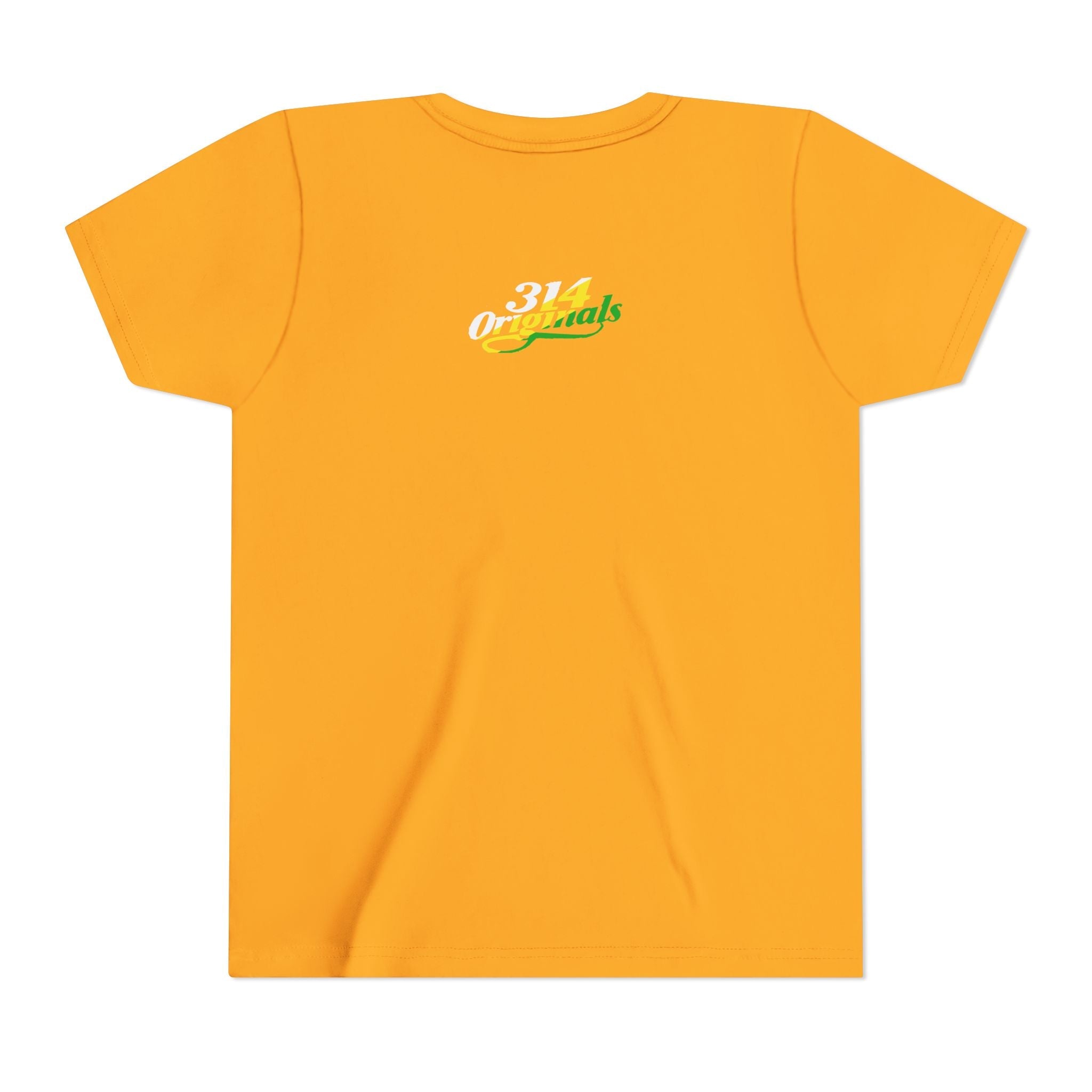 Girl's "Favorite Kid" Retro Yellow & Green Graphic T-Shirt - 314 Originals