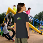 Girl's "Favorite Kid" Retro Yellow & Green Graphic T-Shirt - 314 Originals