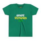 Girl's "Favorite Kid" Retro Yellow & Green Graphic T-Shirt - 314 Originals