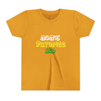 Girl's "Favorite Kid" Retro Yellow & Green Graphic T-Shirt - 314 Originals