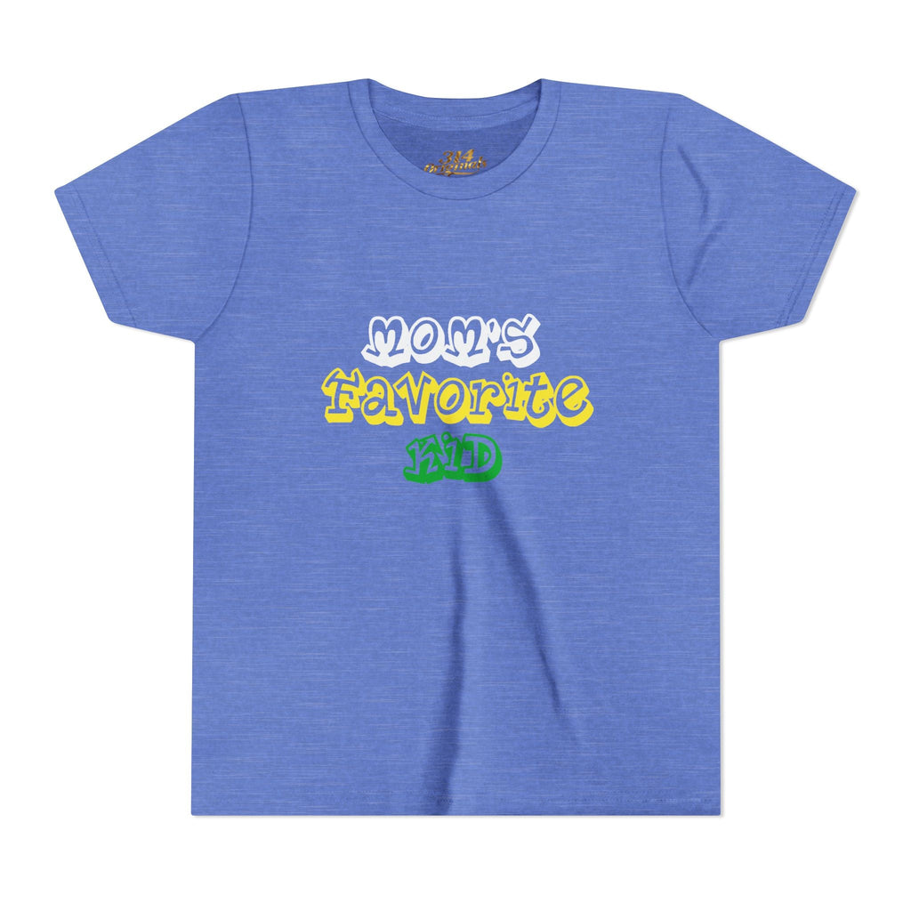 Girl's "Favorite Kid" Retro Yellow & Green Graphic T-Shirt - 314 Originals