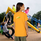 Girl's "Favorite Kid" Retro Yellow & Green Graphic T-Shirt - 314 Originals