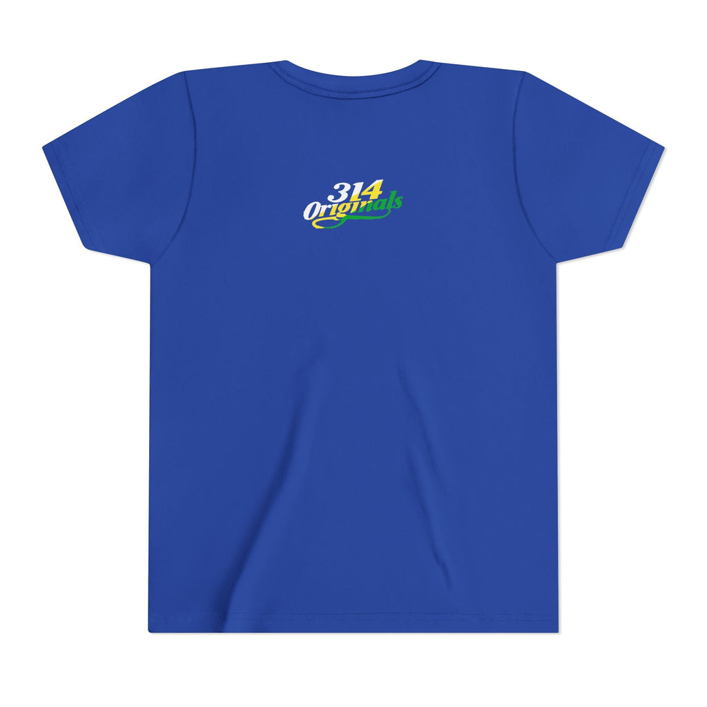 Girl's "Favorite Kid" Retro Yellow & Green Graphic T-Shirt - 314 Originals
