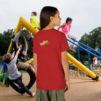 Girl's "Favorite Kid" Retro Yellow & Green Graphic T-Shirt - 314 Originals