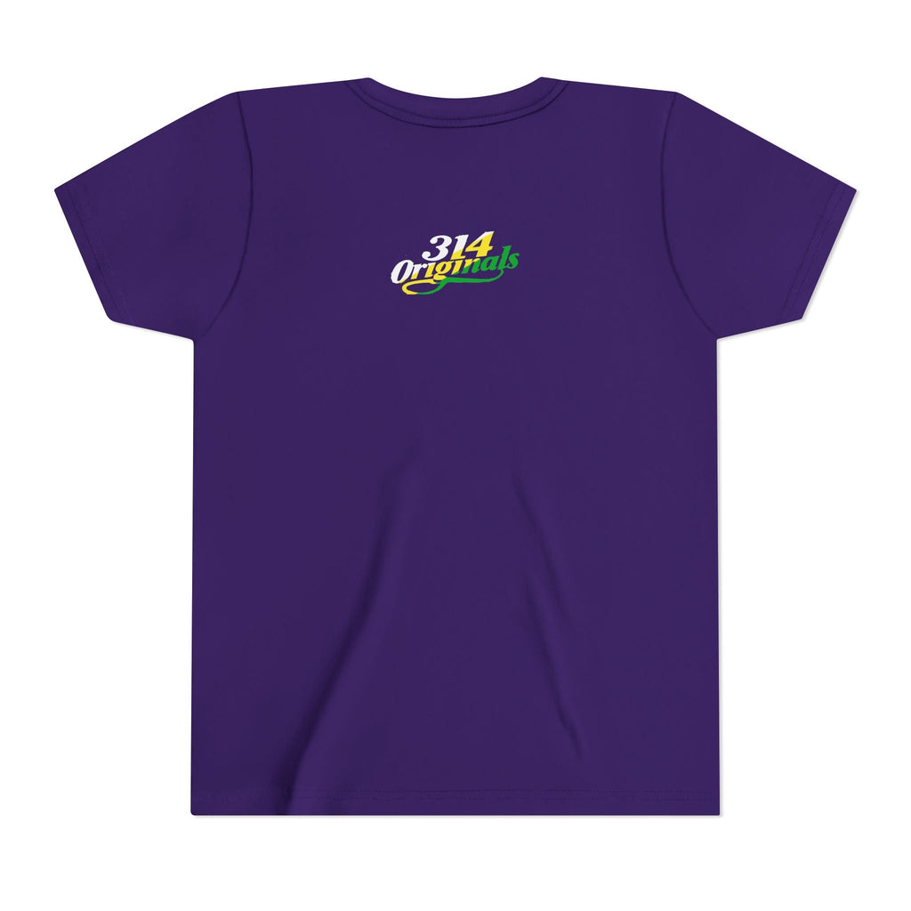 Girl's "Favorite Kid" Retro Yellow & Green Graphic T-Shirt - 314 Originals