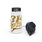 Gold Script Stainless Steel Water Bottle - 314 Originals