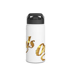 Gold Script Stainless Steel Water Bottle - 314 Originals