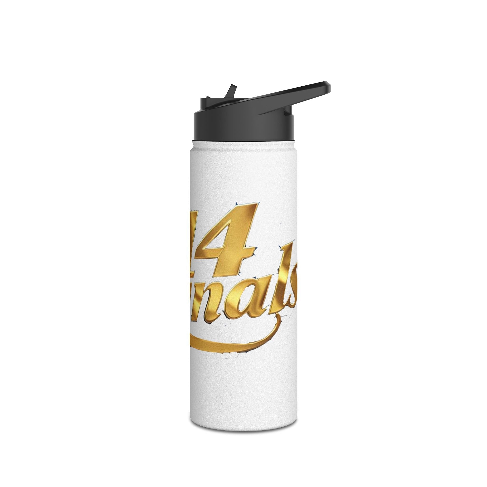 Gold Script Stainless Steel Water Bottle - 314 Originals