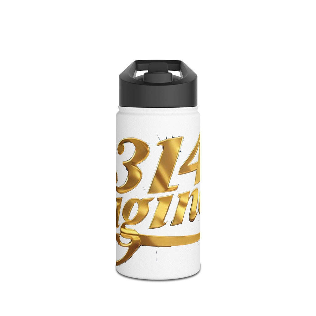 Gold Script Stainless Steel Water Bottle - 314 Originals