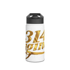 Gold Script Stainless Steel Water Bottle - 314 Originals