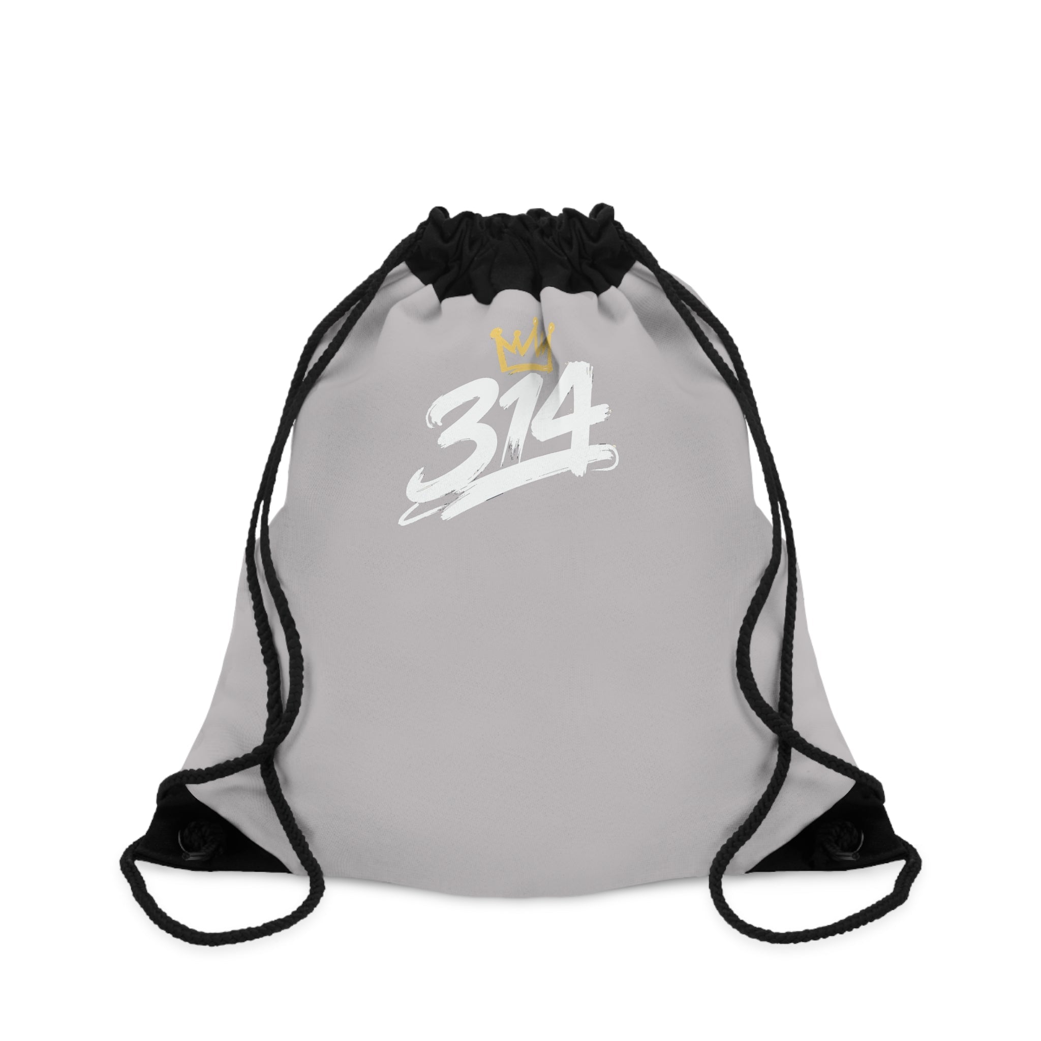 Gray 314 Crown Drawstring Gym Sack - 314 Originals