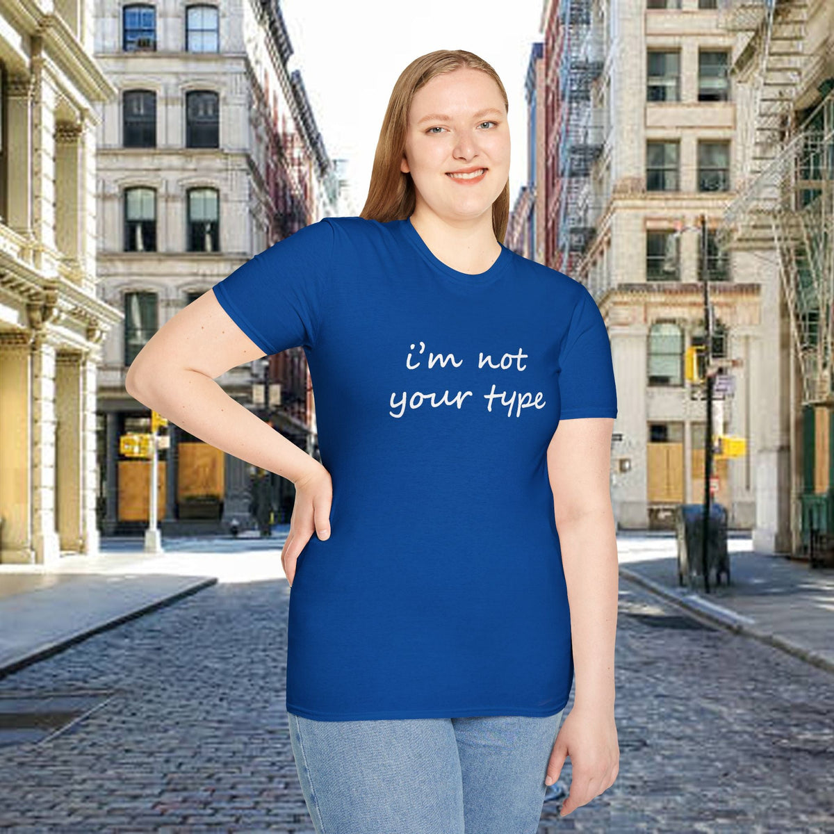 “I’m Not Your Type” Script Tee - 314 Originals