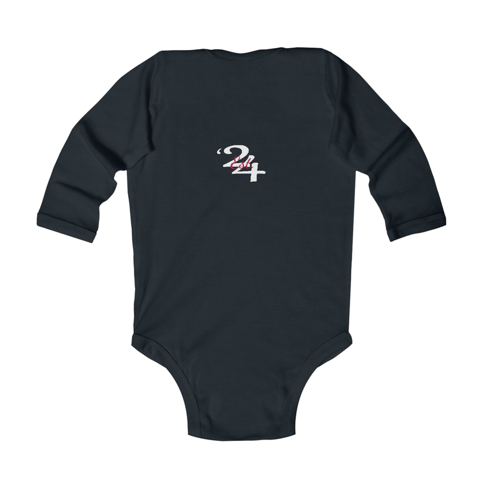Infant Bodysuit — '314 Originals' Long Sleeve Baby Onesie (Grey) - 314 Originals