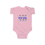 Infant Bodysuit — "Poppin' Bottles" Cute Baby Bottle Graphic Onesie - 314 Originals