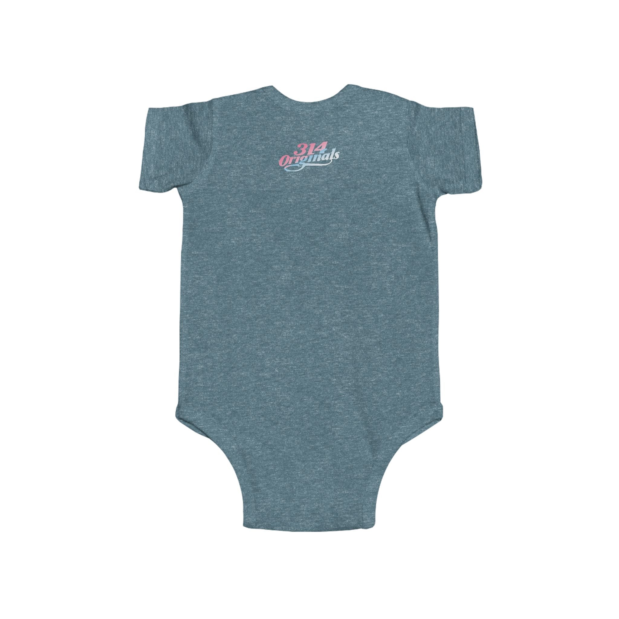 Infant Bodysuit — "Poppin' Bottles" Cute Baby Bottle Graphic Onesie - 314 Originals