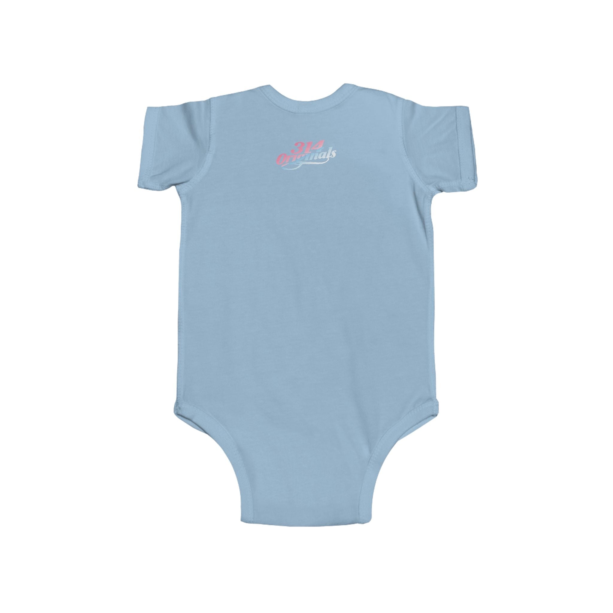 Infant Bodysuit — "Poppin' Bottles" Cute Baby Bottle Graphic Onesie - 314 Originals