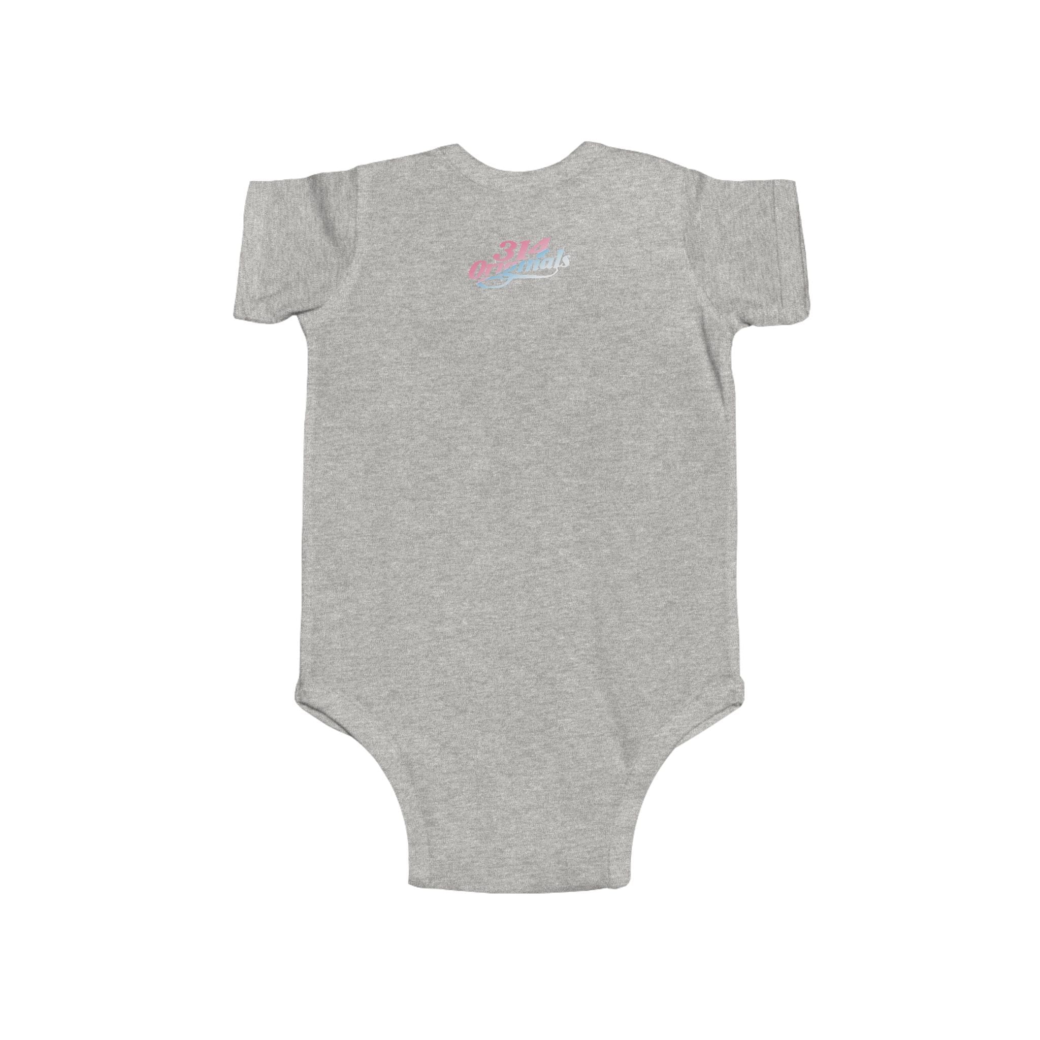 Infant Bodysuit — "Poppin' Bottles" Cute Baby Bottle Graphic Onesie - 314 Originals