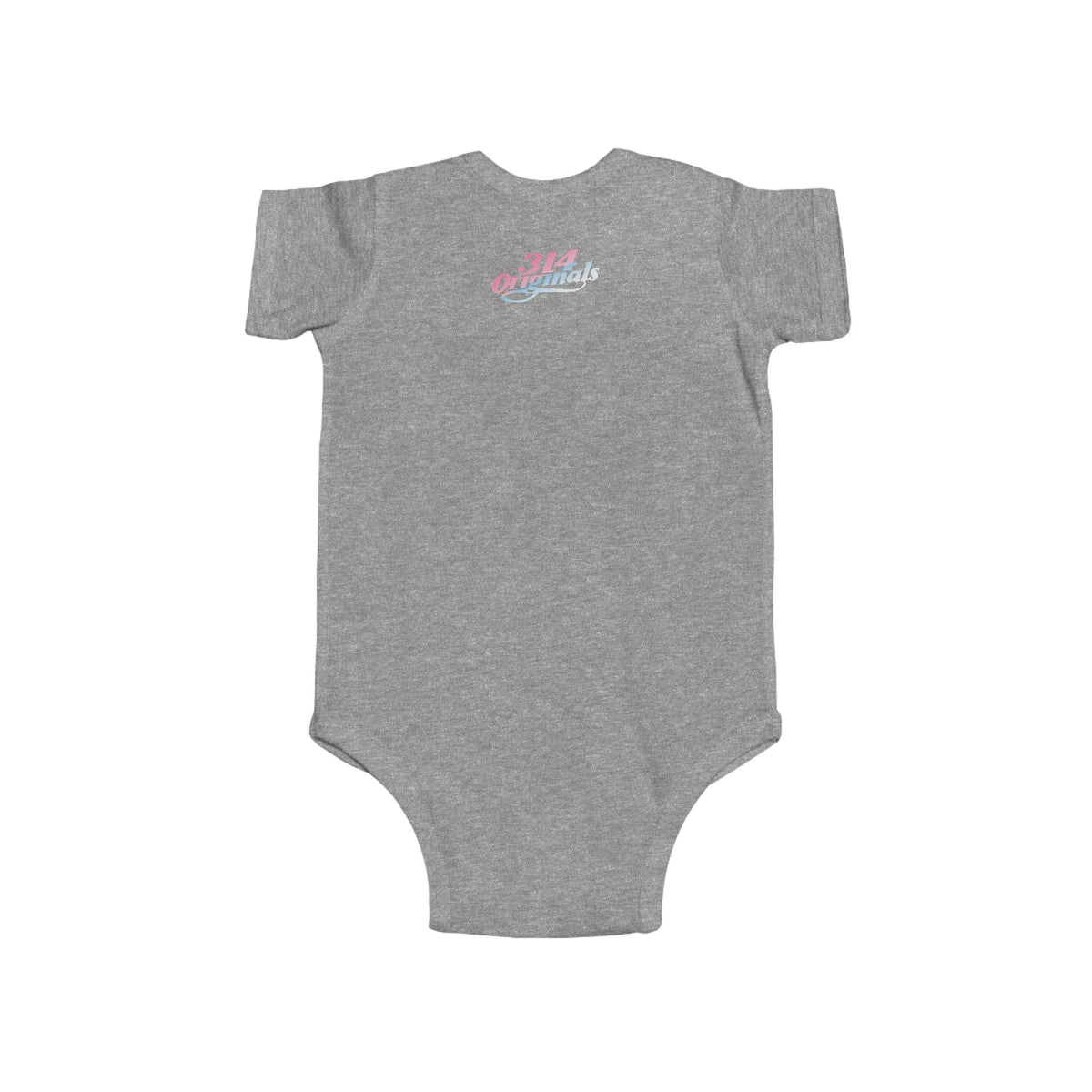 Infant Bodysuit — "Poppin' Bottles" Cute Baby Bottle Graphic Onesie - 314 Originals
