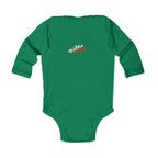 Infant Bodysuit - "Santa's Little Helper" Christmas Long Sleeve Baby Onesie - 314 Originals