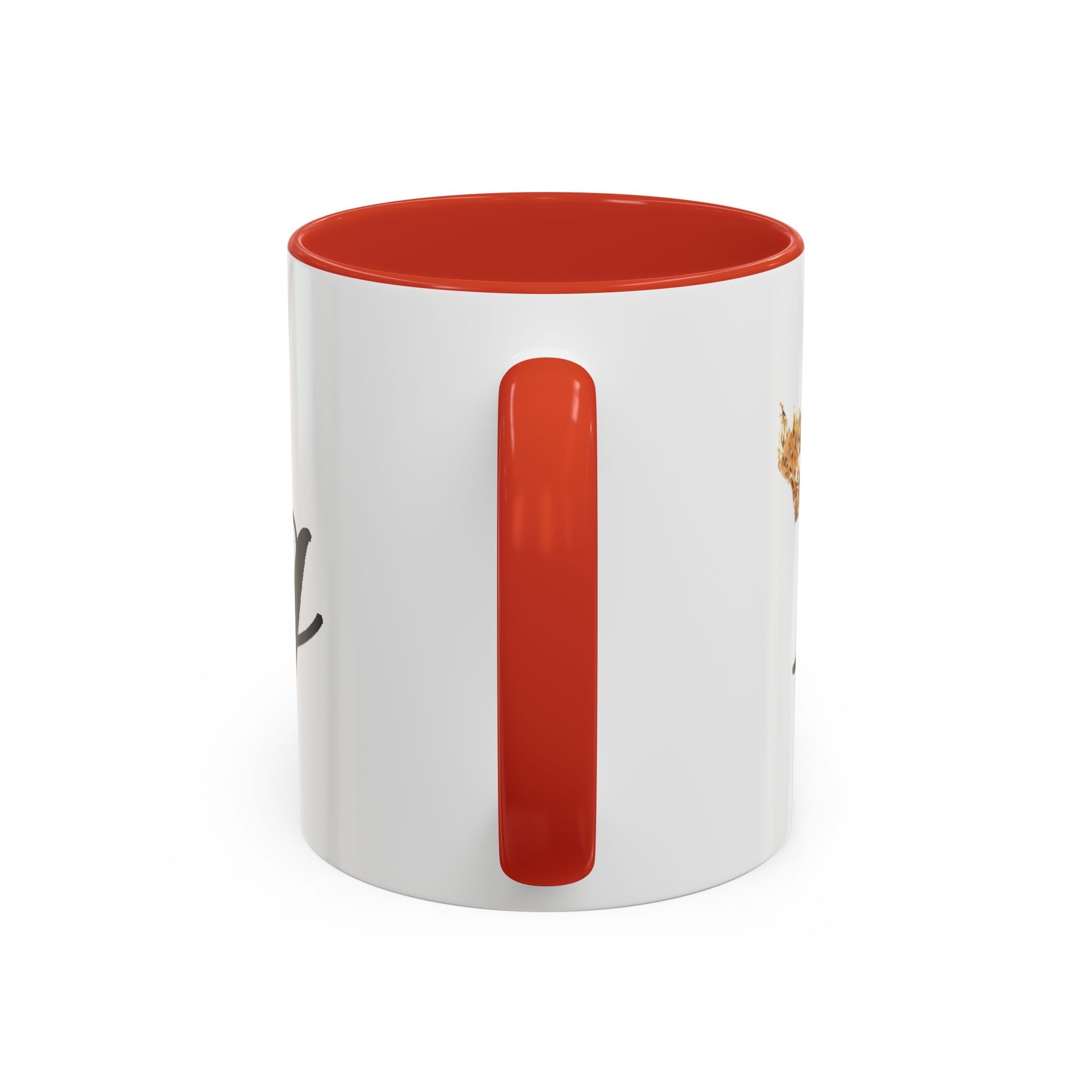 King Script Accent Coffee Mug — Crowned 'King' Ceramic Coffee Cup (11/15oz) - 314 Originals