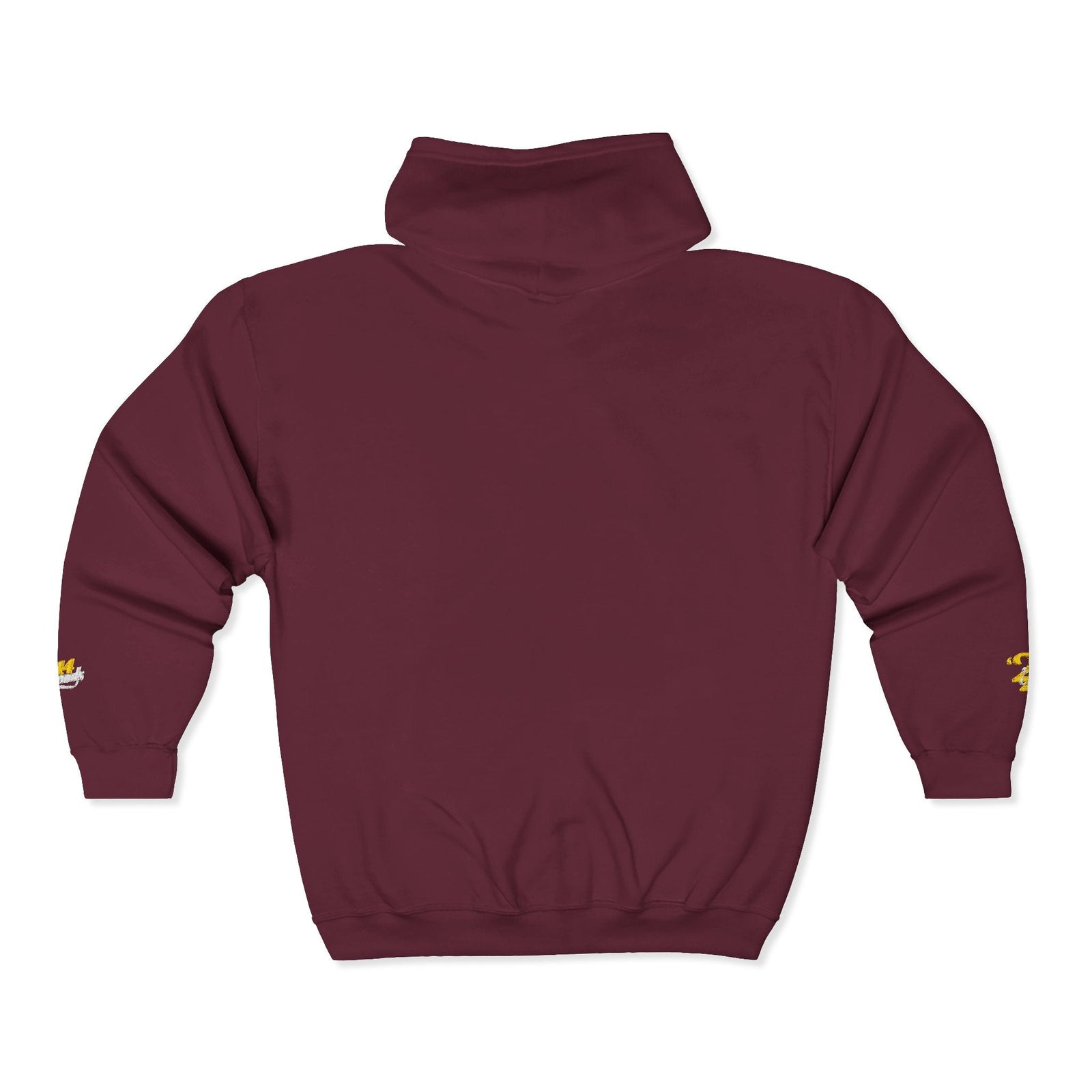 King's Gear Zip Hoodie — Full‑Zip with Gold Crown Emblem - 314 Originals