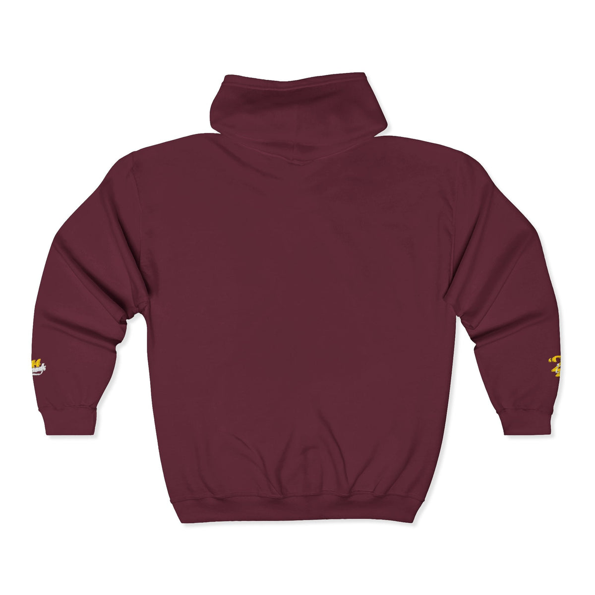 King's Gear Zip Hoodie — Full-Zip with Gold Crown Emblem - 314 Originals