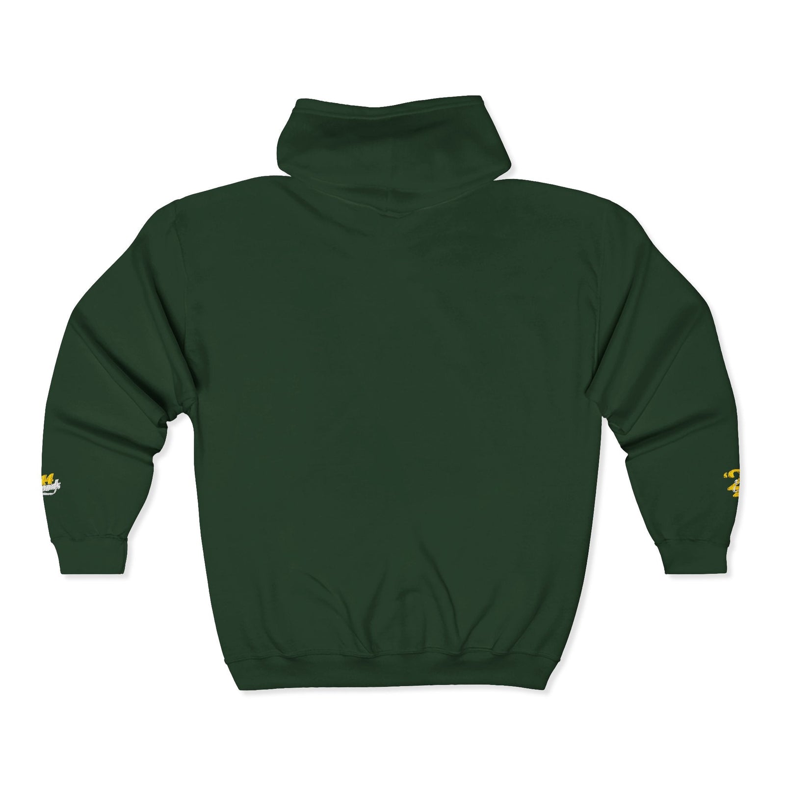 King's Gear Zip Hoodie — Full‑Zip with Gold Crown Emblem - 314 Originals