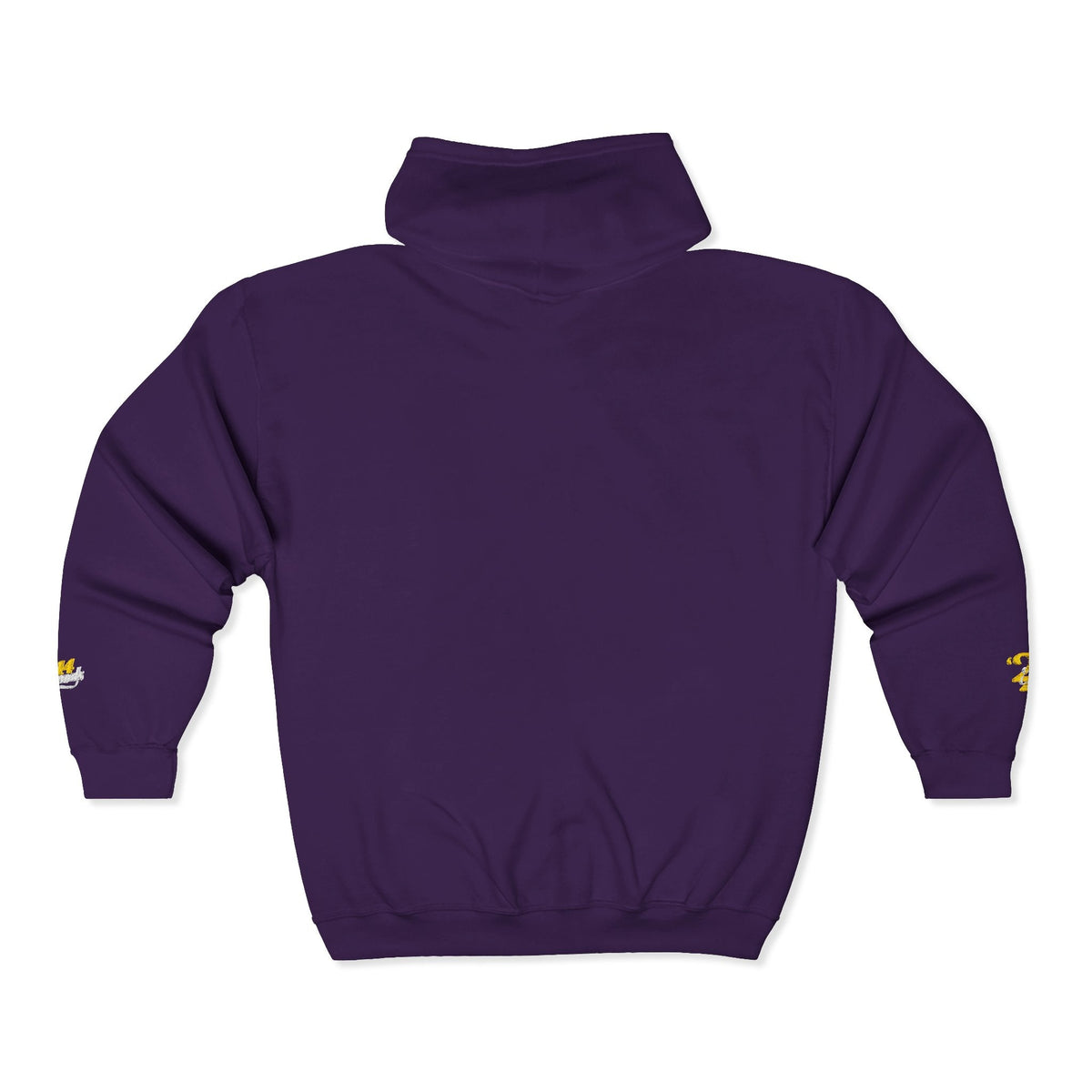 King's Gear Zip Hoodie — Full-Zip with Gold Crown Emblem - 314 Originals
