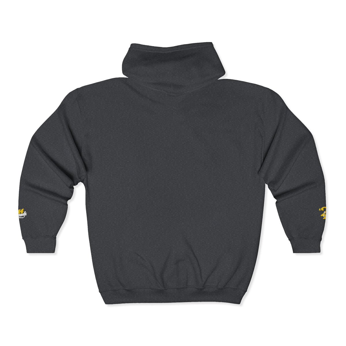 King's Gear Zip Hoodie — Full-Zip with Gold Crown Emblem - 314 Originals