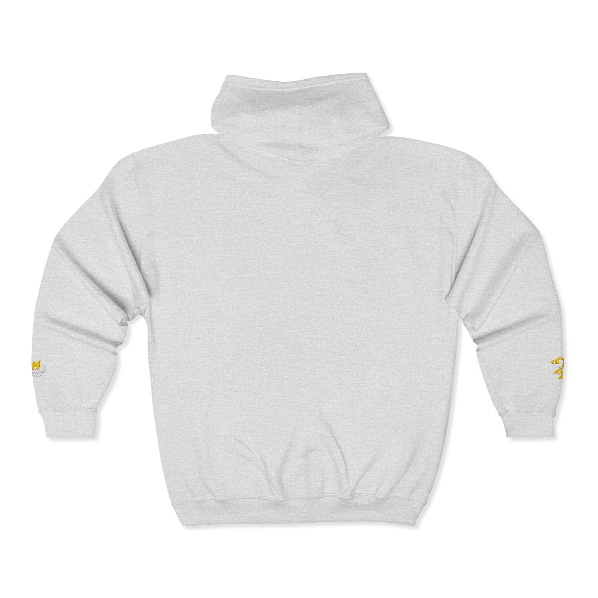 King's Gear Zip Hoodie — Full-Zip with Gold Crown Emblem - 314 Originals