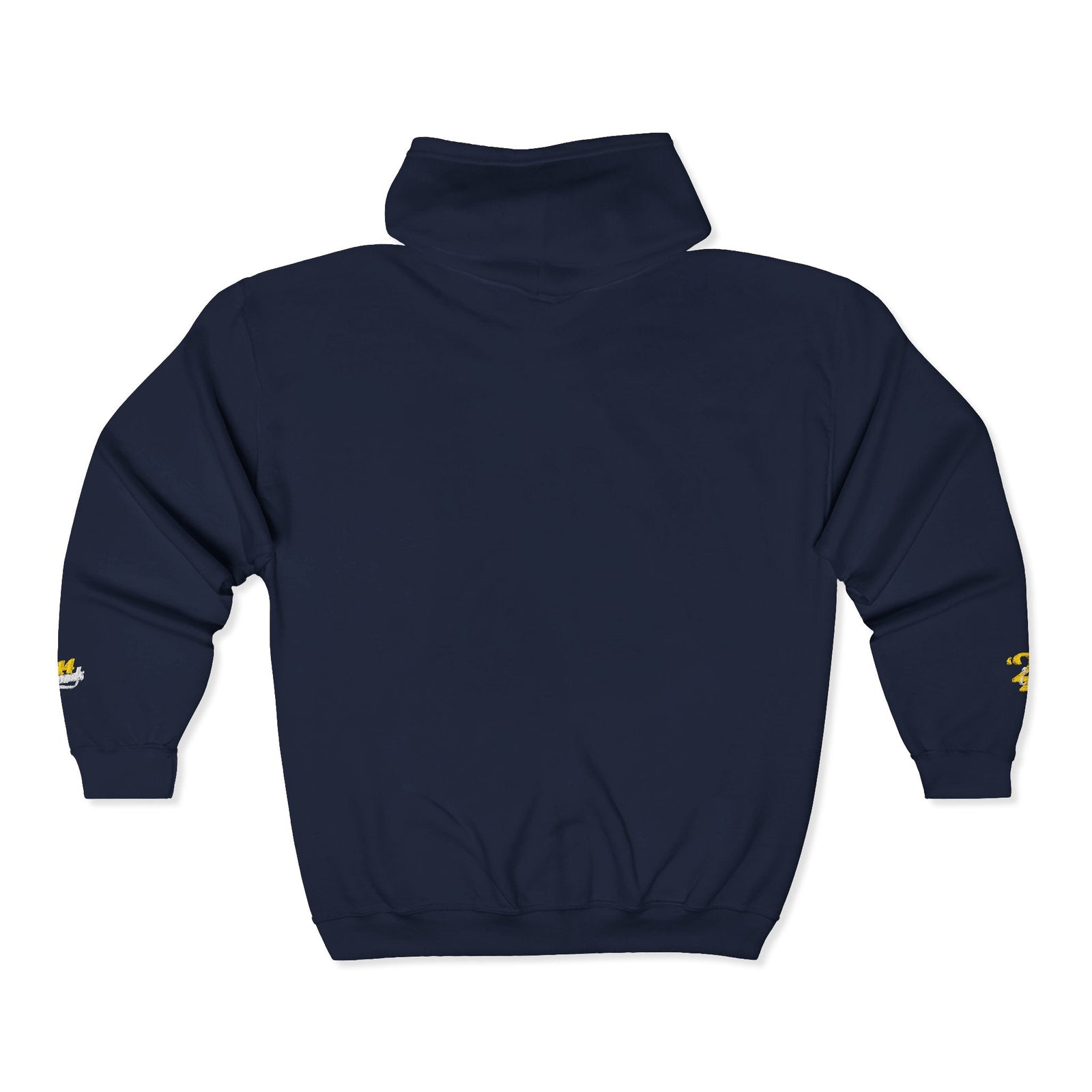 King's Gear Zip Hoodie — Full‑Zip with Gold Crown Emblem - 314 Originals